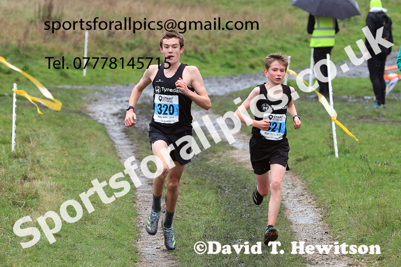 Boys Under-15s 2025 Start Fitness NEHL, Wrekenton, Gateshead, Sunday, November 23rd. Photo: David T. Hewitson/Sports for All Pics